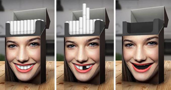 Έξυπνη αντικαπνιστική καμπάνια σε πακέτο τσιγάρων | Φωτογραφία της ημέρας