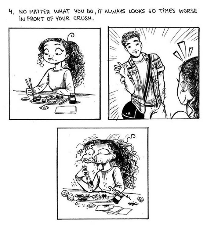 Χιουμοριστικά σκίτσα δείχνουν 6 πράγματα που συμβαίνουν όταν ερωτεύεσαι (4)