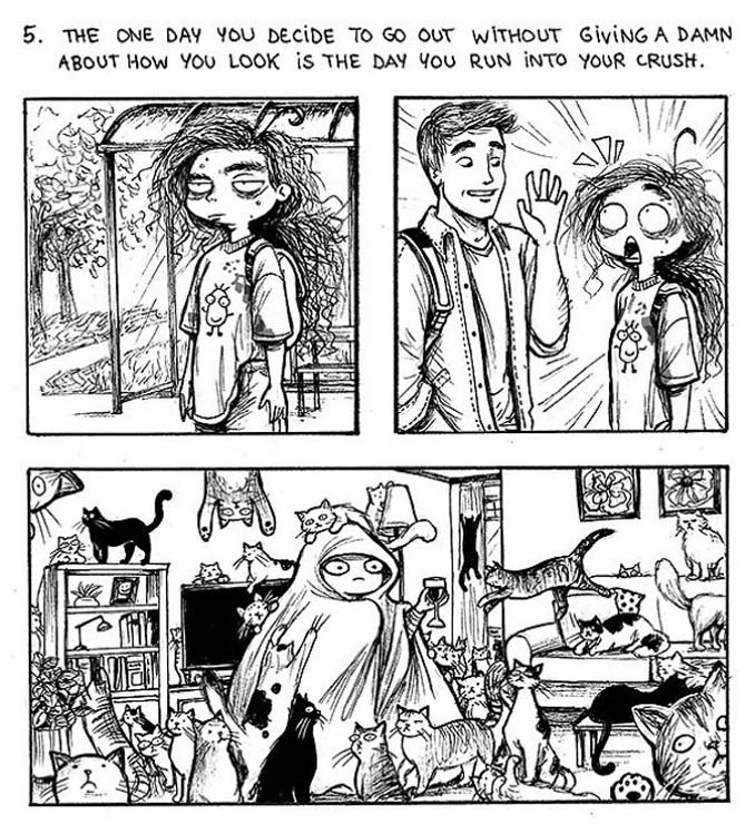 Χιουμοριστικά σκίτσα δείχνουν 6 πράγματα που συμβαίνουν όταν ερωτεύεσαι (5)