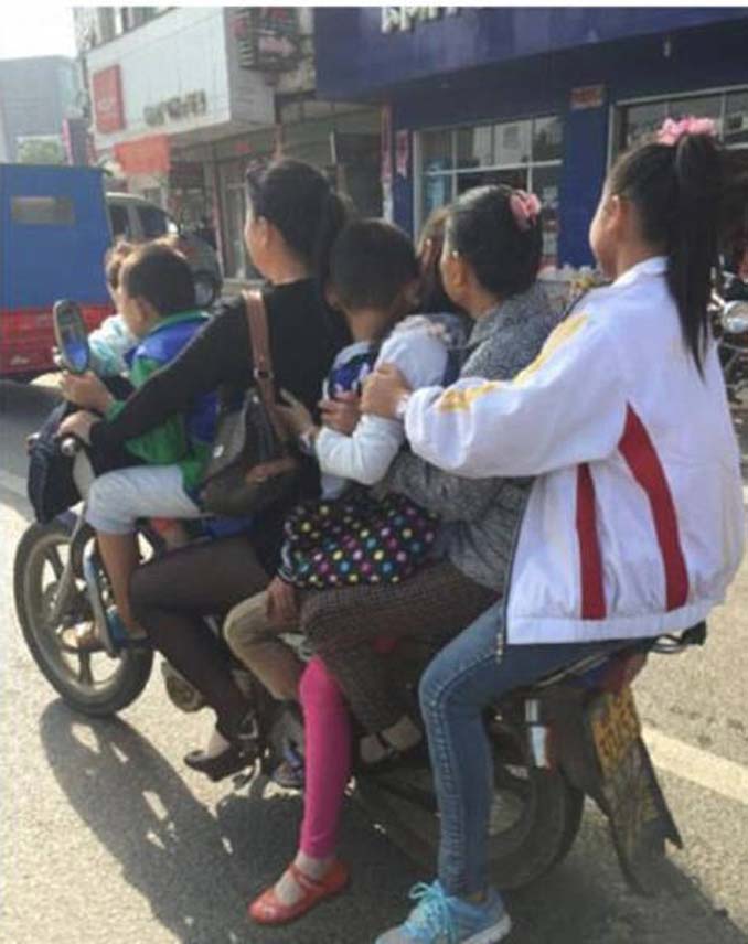 Απίστευτα σκηνικά από τους δρόμους της Κίνας (2)