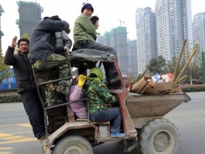Απίστευτα σκηνικά από τους δρόμους της Κίνας (3)