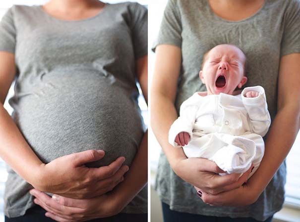 Φωτογραφίες πριν και μετά την εγκυμοσύνη (1)