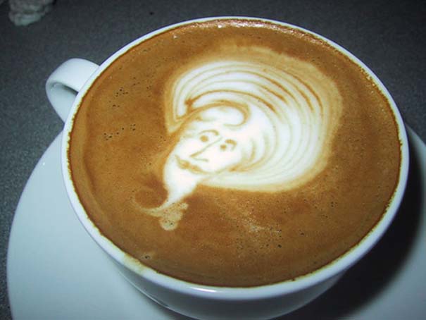 Υπέροχη τέχνη σε καφέ #11 (12)