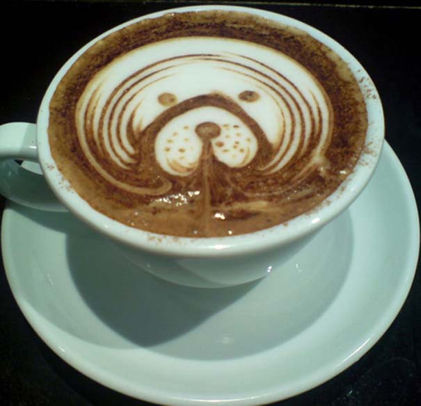 Υπέροχη τέχνη σε καφέ #12 (1)