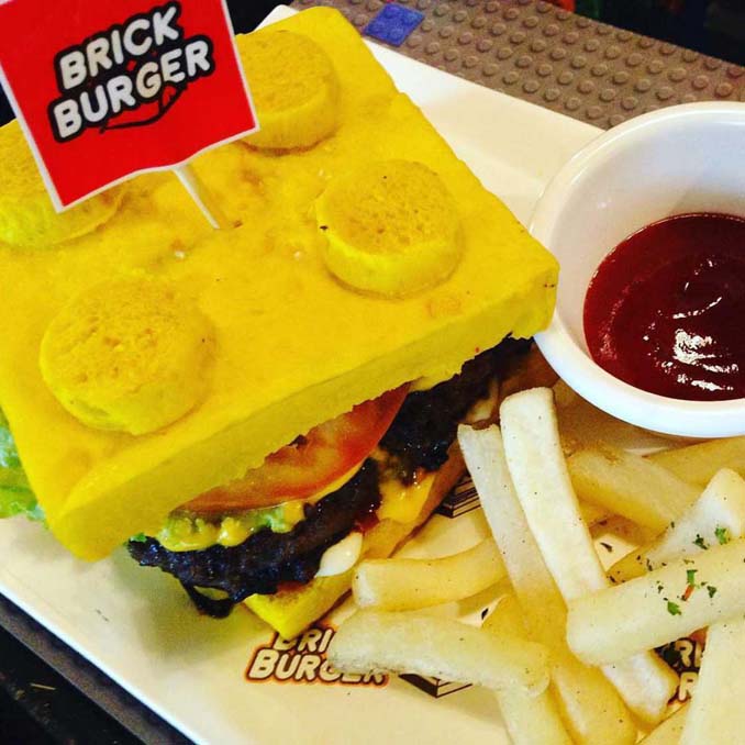 Brick Burger: Όταν τα burgers εμπνέονται από τα διάσημα LEGO (1)