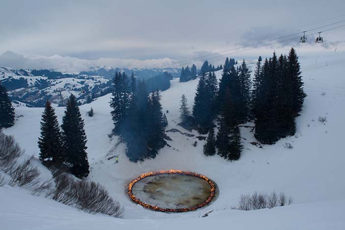 Δαχτυλίδι φωτιάς στη μέση των Ελβετικών Άλπεων (1)