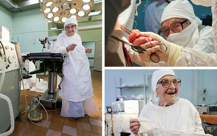 Η γηραιότερη χειρουργός στον κόσμο είναι 89 ετών και πραγματοποιεί 4 επεμβάσεις την ημέρα (1)