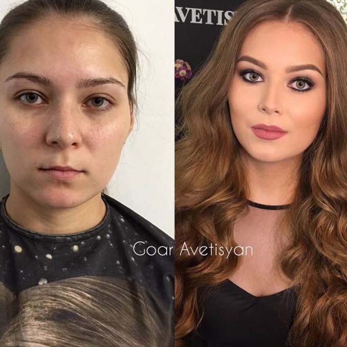 Εκπληκτικές περιπτώσεις γυναικών που μεταμορφώθηκαν με το μακιγιάζ (1)