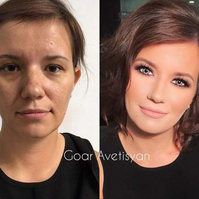 Εκπληκτικές περιπτώσεις γυναικών που μεταμορφώθηκαν με το μακιγιάζ (2)