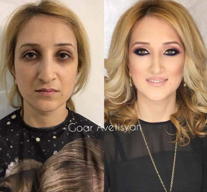 Εκπληκτικές περιπτώσεις γυναικών που μεταμορφώθηκαν με το μακιγιάζ (18)