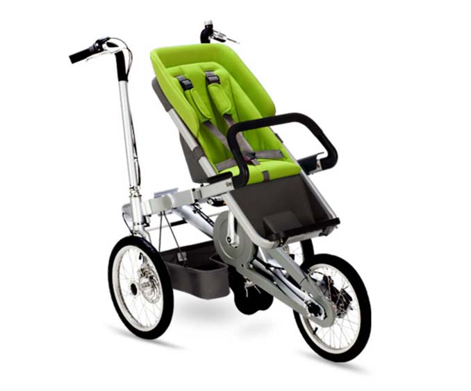 Το καινοτόμο ποδήλατο που μετατρέπεται σε καροτσάκι μωρού (2)