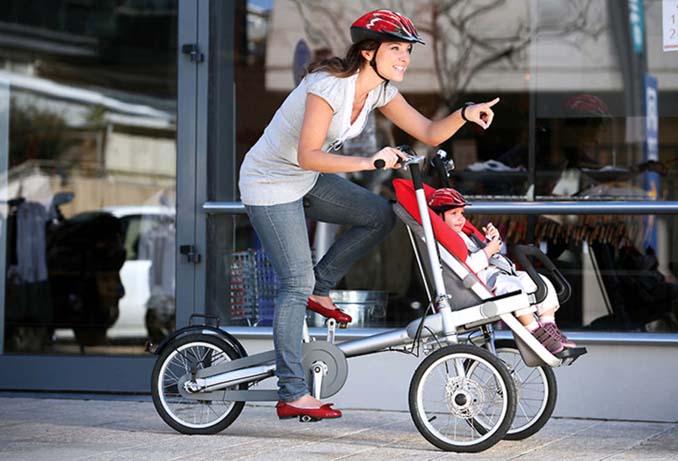 Το καινοτόμο ποδήλατο που μετατρέπεται σε καροτσάκι μωρού (10)