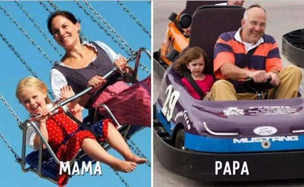 Μαμάδες vs Μπαμπάδες μέσα από 17 χιουμοριστικές φωτογραφίες (3)