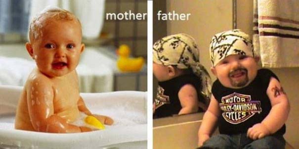 Μαμάδες vs Μπαμπάδες μέσα από 17 χιουμοριστικές φωτογραφίες (13)
