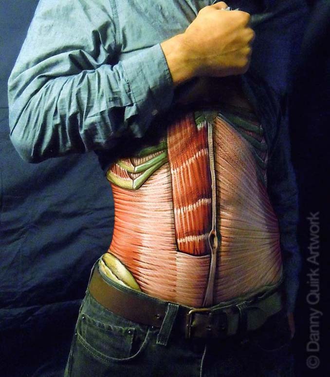 Ρεαλιστικά ανατομικά body painting αποκαλύπτουν τις δομές κάτω από το δέρμα μας (3)
