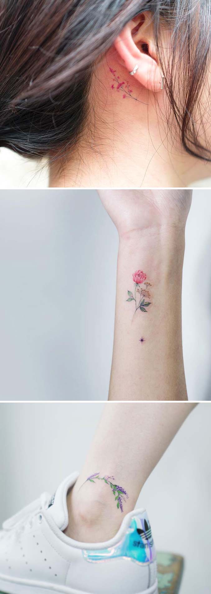 Φλοράλ τατουάζ (10)