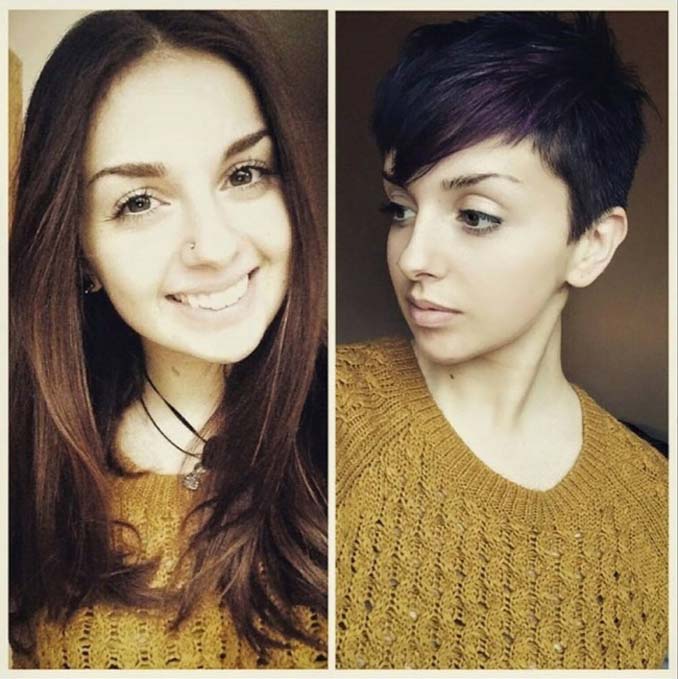 Γυναίκες που δεν δίστασαν να κόψουν τα μαλλιά τους και το αποτέλεσμα τις δικαίωσε (14)