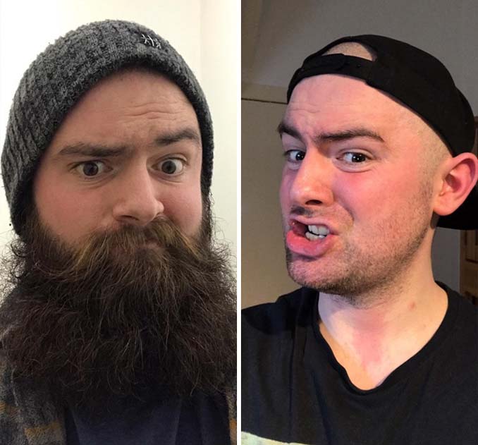 Άνδρες πριν και μετά το ξύρισμα που έγιναν αγνώριστοι (22)