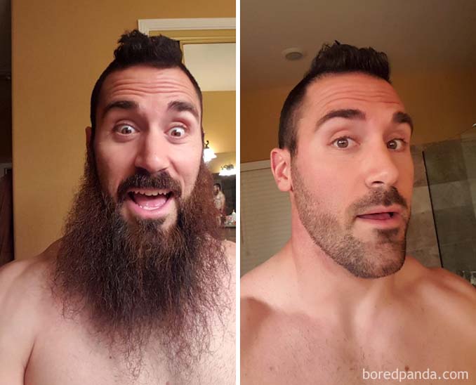 Άνδρες πριν και μετά το ξύρισμα που έγιναν αγνώριστοι (23)