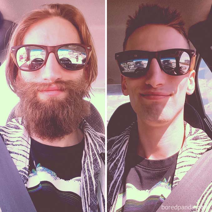 Άνδρες πριν και μετά το ξύρισμα που έγιναν αγνώριστοι (27)