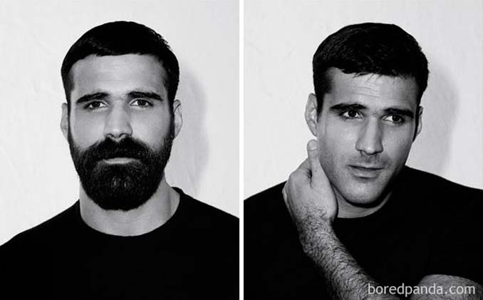 Άνδρες πριν και μετά το ξύρισμα που έγιναν αγνώριστοι (30)