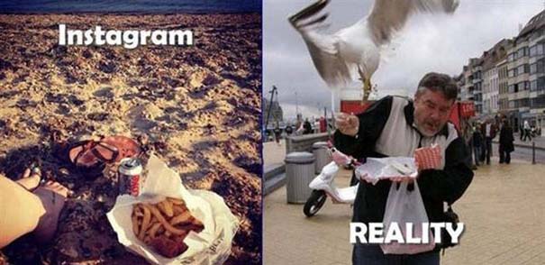 Instagram vs Πραγματικότητα - 24 ξεκαρδιστικές διαφορές (3)