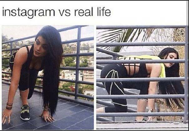 Instagram vs Πραγματικότητα - 24 ξεκαρδιστικές διαφορές (22)