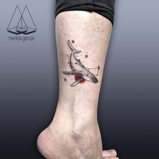 Τατουάζ με κόκκινη κουκκίδα (4)