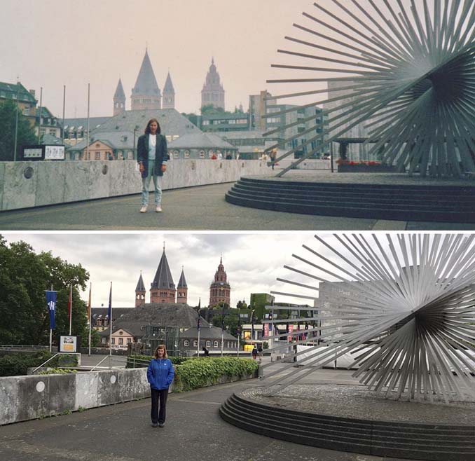 Αποφάσισε να φωτογραφηθεί στις ίδιες τοποθεσίες 30 χρόνια αργότερα... ιδού το αποτέλεσμα! (6)