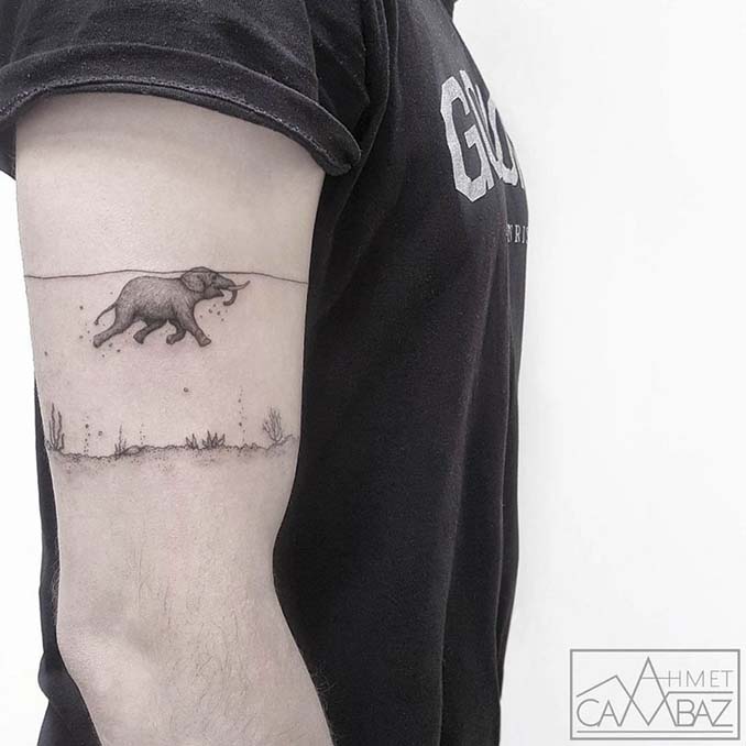 Απλά αλλά εντυπωσιακά τατουάζ από τον Ahmet Cambaz (2)