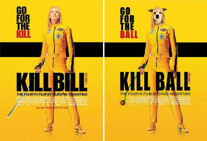Σκύλος πρωταγωνιστεί σε αφίσες διάσημων ταινιών (6)