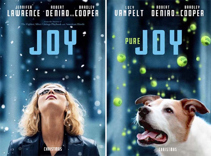 Σκύλος πρωταγωνιστεί σε αφίσες διάσημων ταινιών (13)