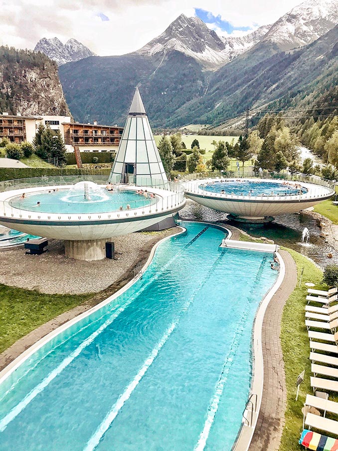 Aqua Dome: Ένα ξεχωριστό Spa Hotel στις αυστριακές Άλπεις | Φωτογραφία της ημέρας
