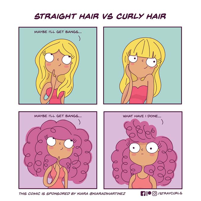 Χιουμοριστικά σκίτσα δείχνουν πώς είναι η καθημερινότητα με σγουρά μαλλιά (2)