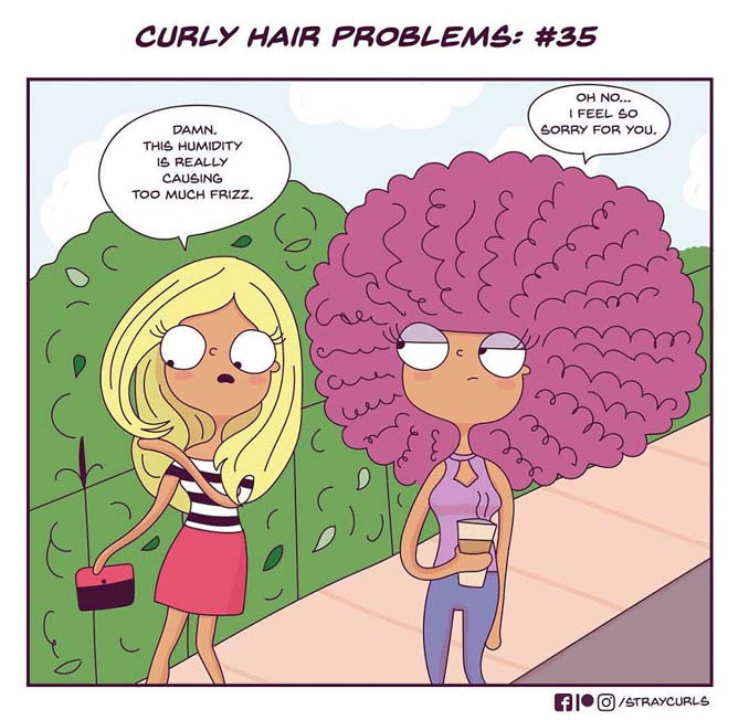 Χιουμοριστικά σκίτσα δείχνουν πώς είναι η καθημερινότητα με σγουρά μαλλιά (14)