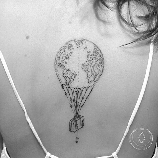 Πανέμορφα τατουάζ για τους λάτρεις των ταξιδιών (7)