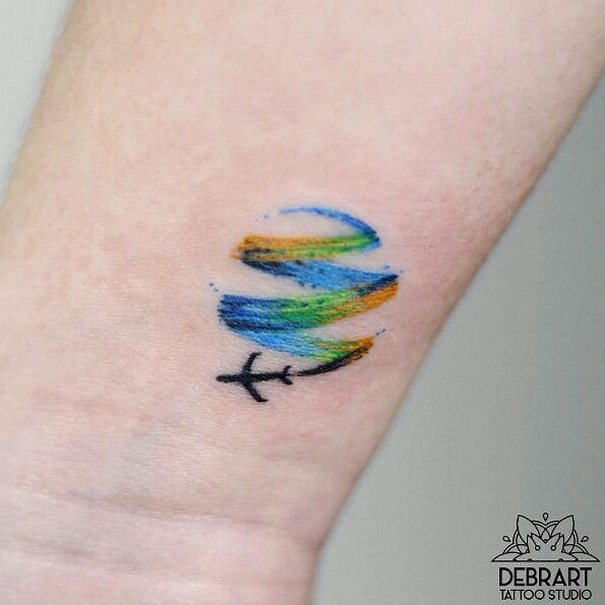 Πανέμορφα τατουάζ για τους λάτρεις των ταξιδιών (23)