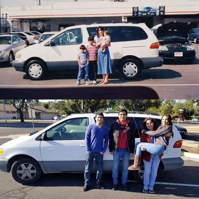 Η μέρα που αγόρασαν το οικογενειακό αυτοκίνητο και η μέρα που το πούλησαν | Φωτογραφία της ημέρας