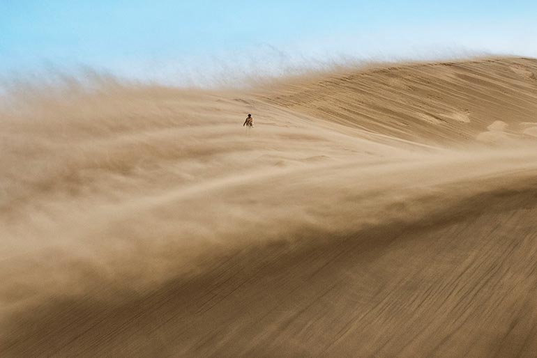 Στη μέση μιας αμμοθύελλας | Φωτογραφία της ημέρας