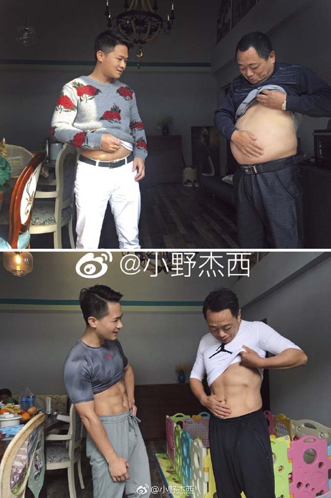 Κινεζική οικογένεια αποφάσισε να αδυνατίσει μαζί και το αποτέλεσμα μετά από 6 μήνες είναι εκπληκτικό (5)