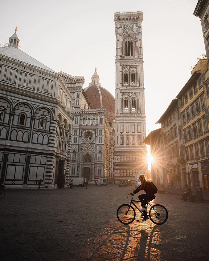 Πρωινή ποδηλατάδα στη Φλωρεντία | Φωτογραφία της ημέρας