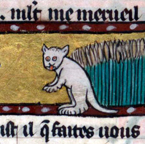 Οι ζωγράφοι του Μεσαίωνα είχαν μια δυσκολία στο να ζωγραφίζουν γάτες (4)