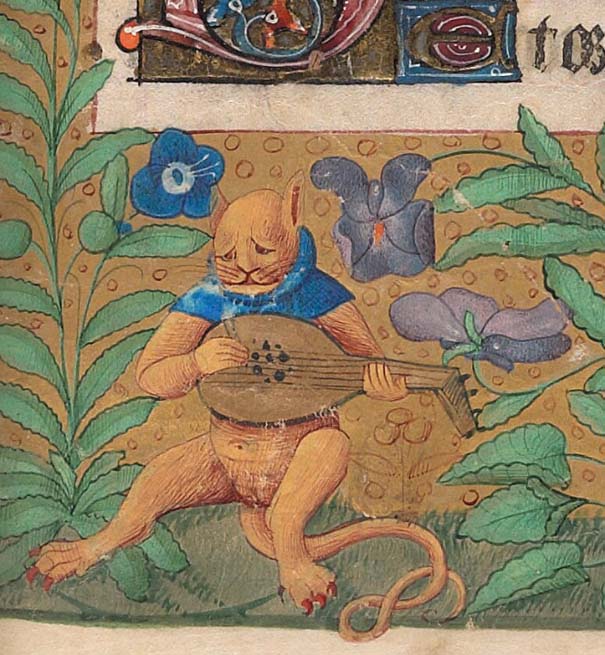 Οι ζωγράφοι του Μεσαίωνα είχαν μια δυσκολία στο να ζωγραφίζουν γάτες (5)