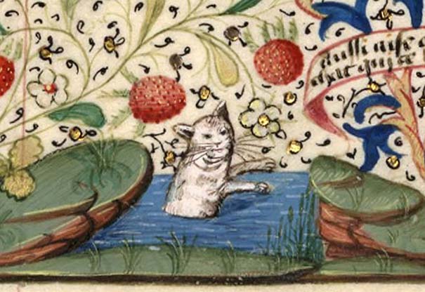 Οι ζωγράφοι του Μεσαίωνα είχαν μια δυσκολία στο να ζωγραφίζουν γάτες (11)