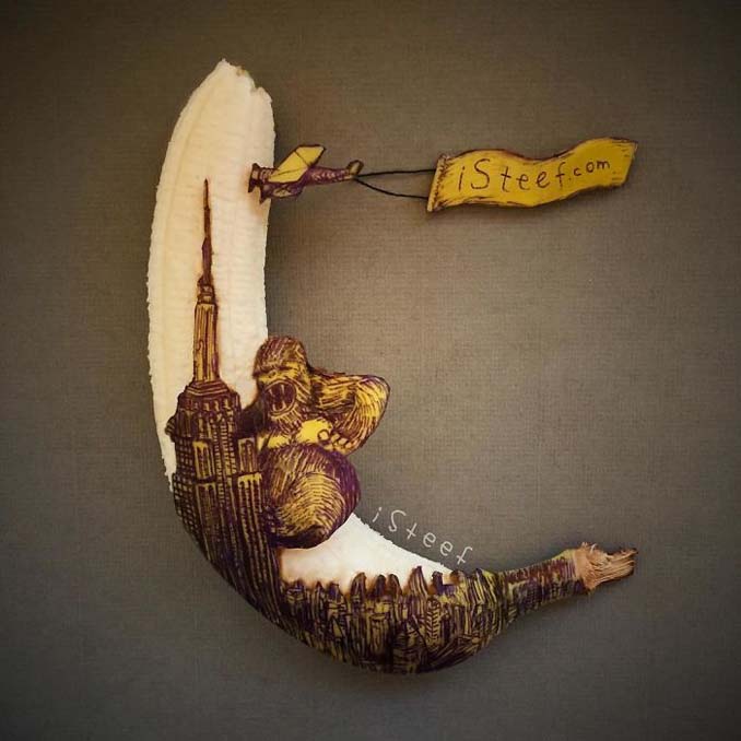 Καλλιτέχνης μετατρέπει μπανάνες σε έργα τέχνης και το αποτέλεσμα είναι απρόσμενα εντυπωσιακό (9)
