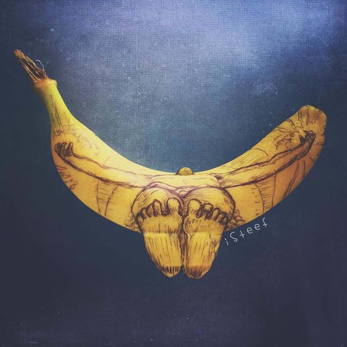 Καλλιτέχνης μετατρέπει μπανάνες σε έργα τέχνης και το αποτέλεσμα είναι απρόσμενα εντυπωσιακό (11)
