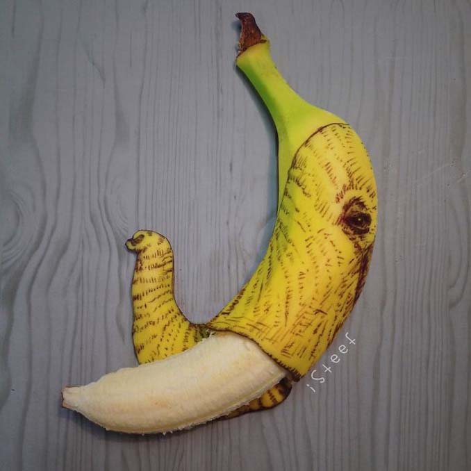 Καλλιτέχνης μετατρέπει μπανάνες σε έργα τέχνης και το αποτέλεσμα είναι απρόσμενα εντυπωσιακό (12)