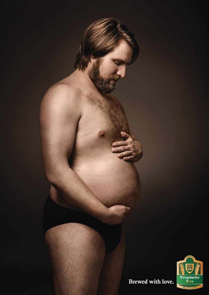 Ξεκαρδιστικές φωτογραφίες εγκυμοσύνης με μπυροκοιλιές (1)