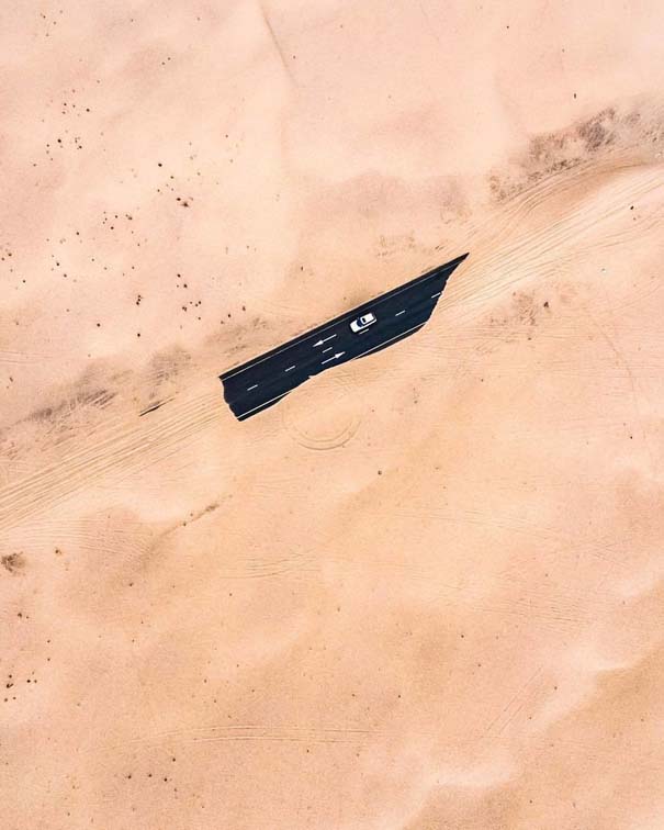 Εκπληκτικές φωτογραφίες δείχνουν την έρημο να κατακτά το Ντουμπάι και το Αμπού Ντάμπι (2)
