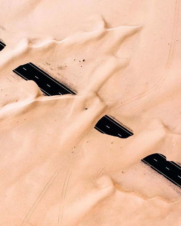 Εκπληκτικές φωτογραφίες δείχνουν την έρημο να κατακτά το Ντουμπάι και το Αμπού Ντάμπι (6)